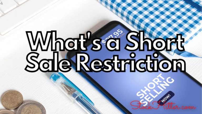 What's a Short Sale Restriction