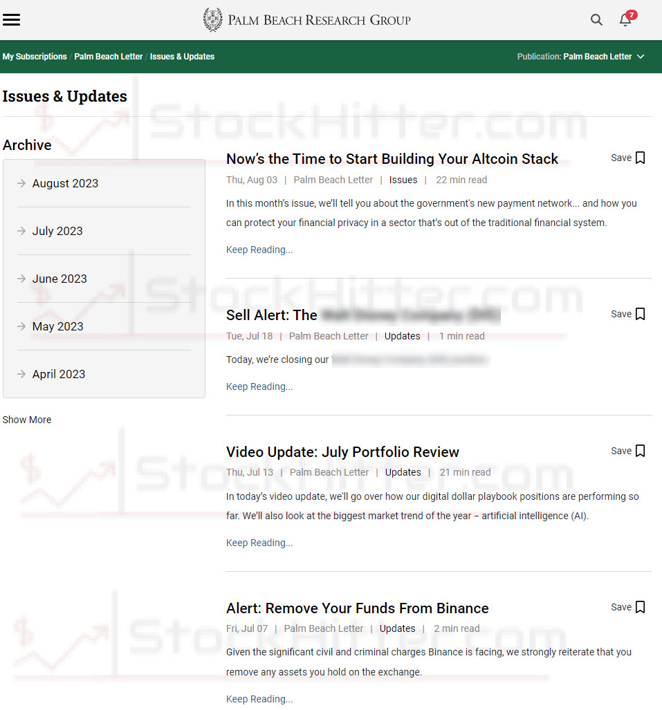 PBL Monthly Issues