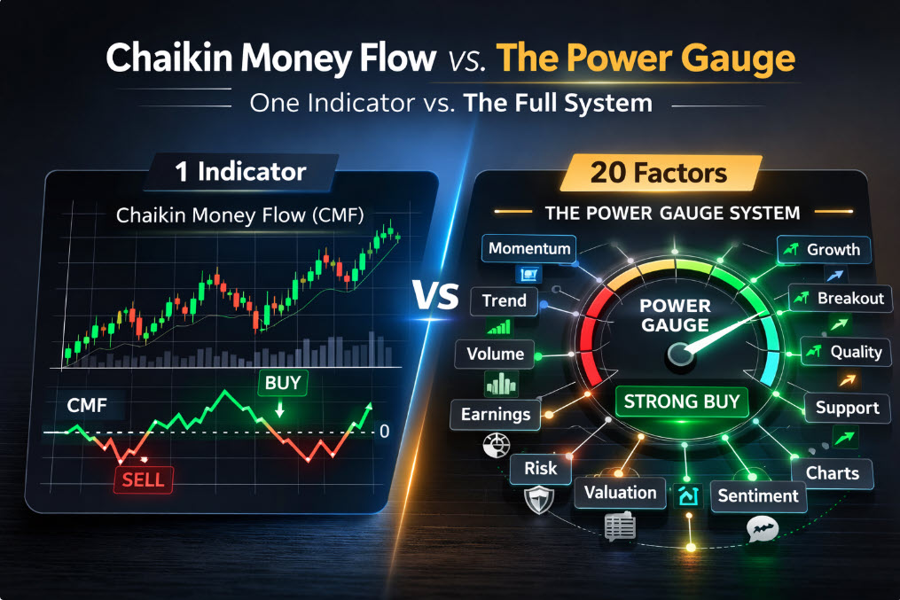 Chaikin Money Flow vs Power Gauge: What's the Difference?