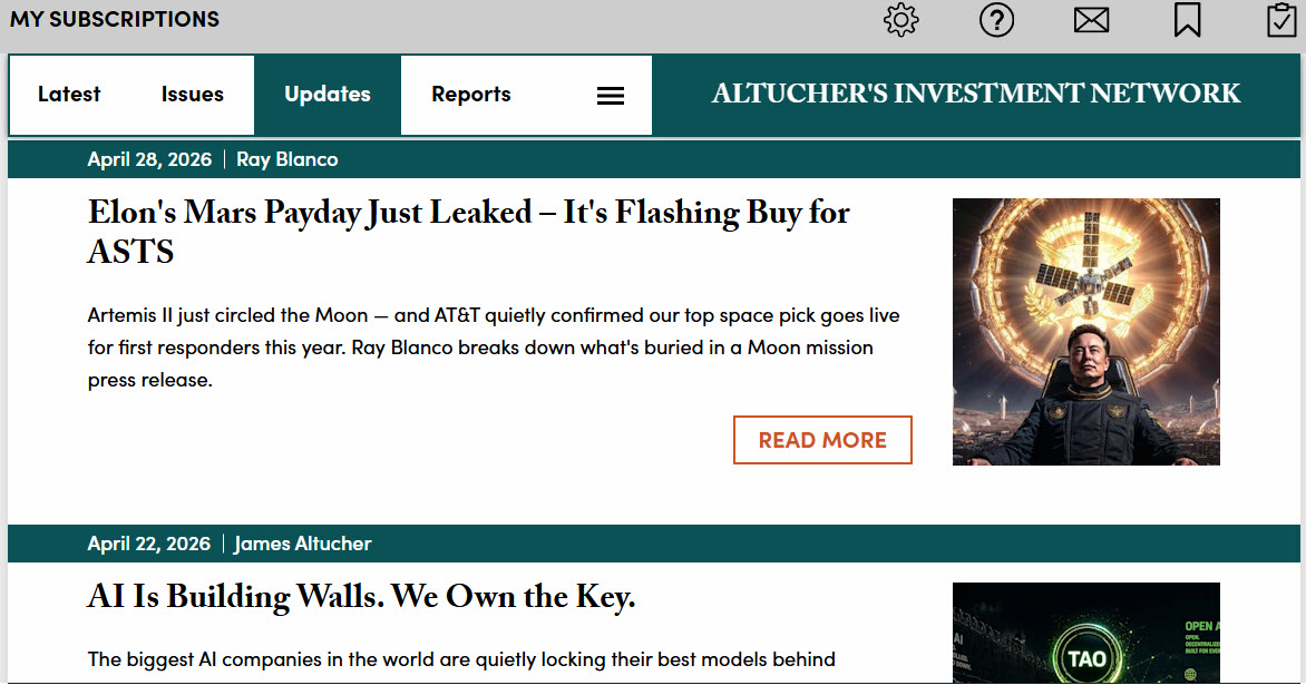 What's Included With a Subscription