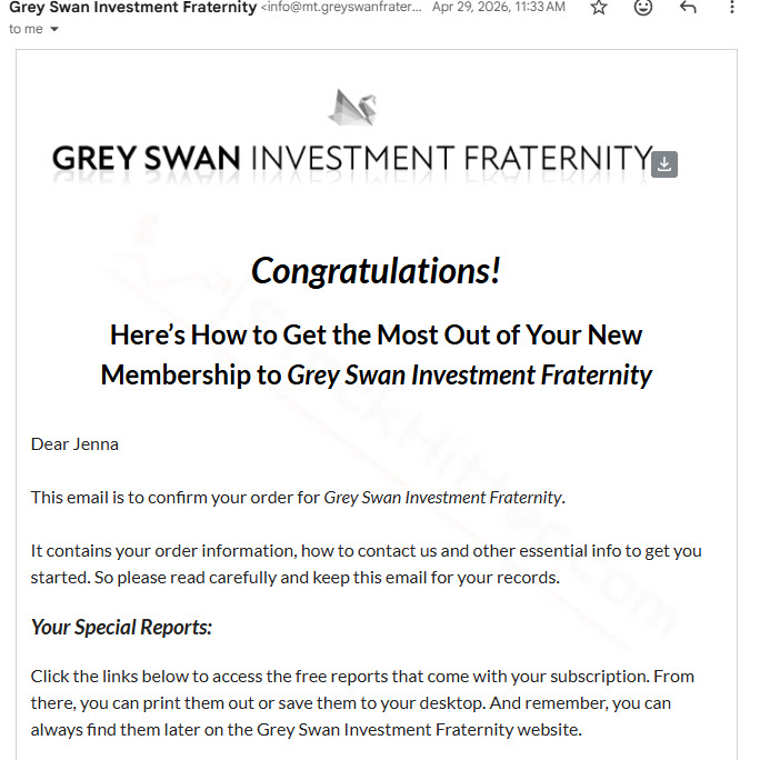 Grey Swan Investment Fraternity