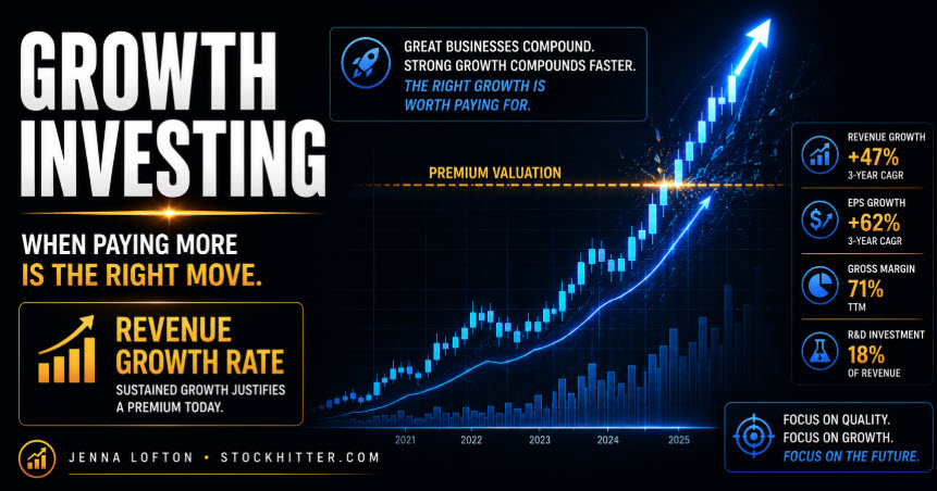 Growth Investing: When Paying a Premium Makes Sense