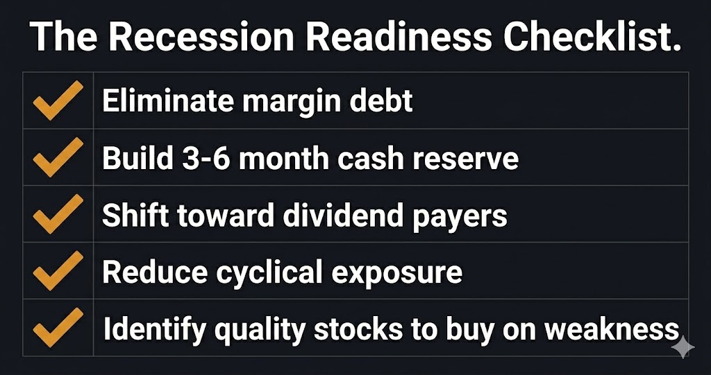  Recession investing checklist — five steps to protect and grow your portfolio during a downturn