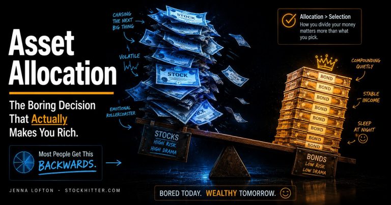 Asset allocation guide 2026 — how to split your portfolio by Jenna Lofton StockHitter