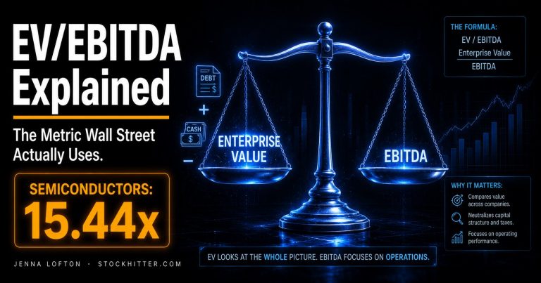 EV EBITDA explained 2026 — the institutional valuation standard by Jenna Lofton StockHitter